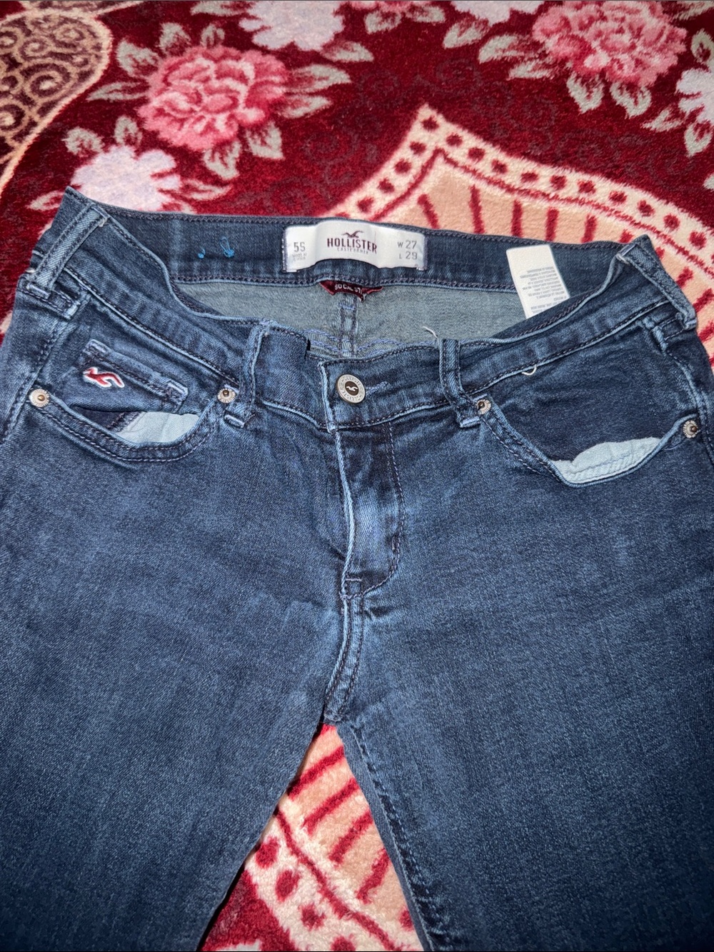 Hollister Women's Indigo Skinny Jeans